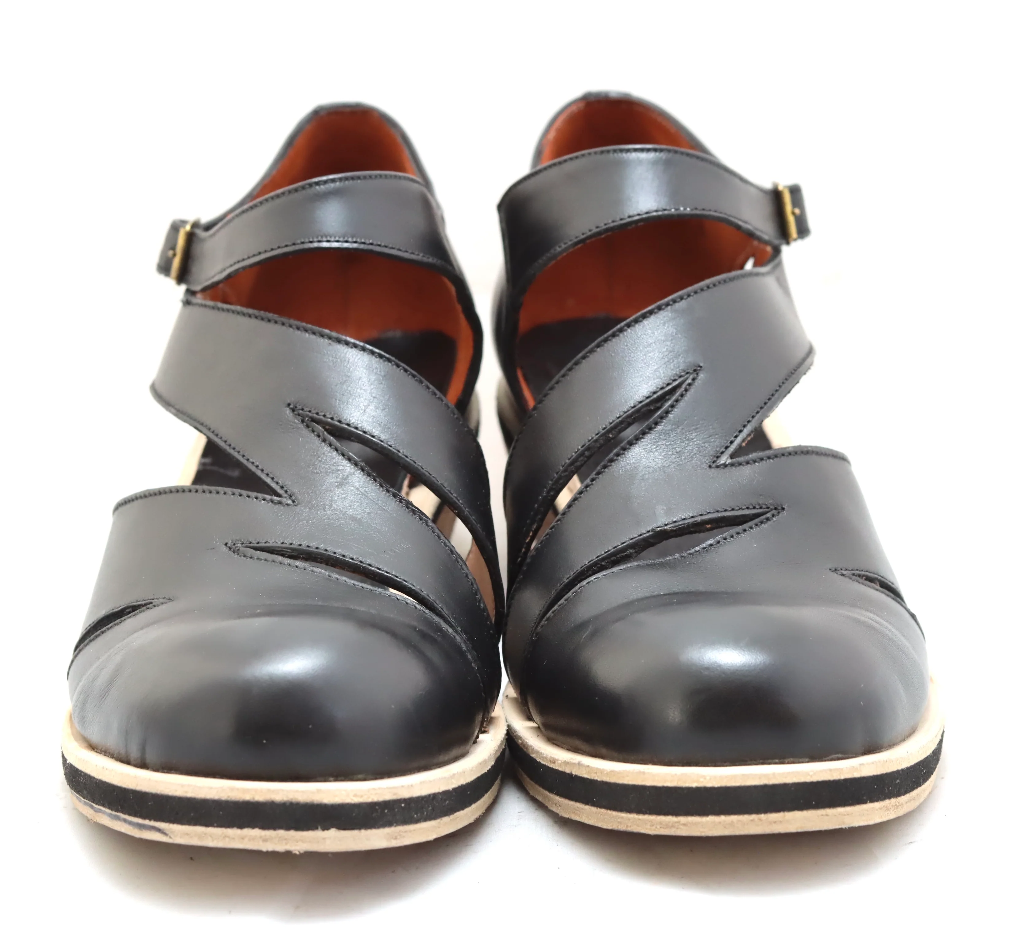Zig zag shoe | black calf - Image 3