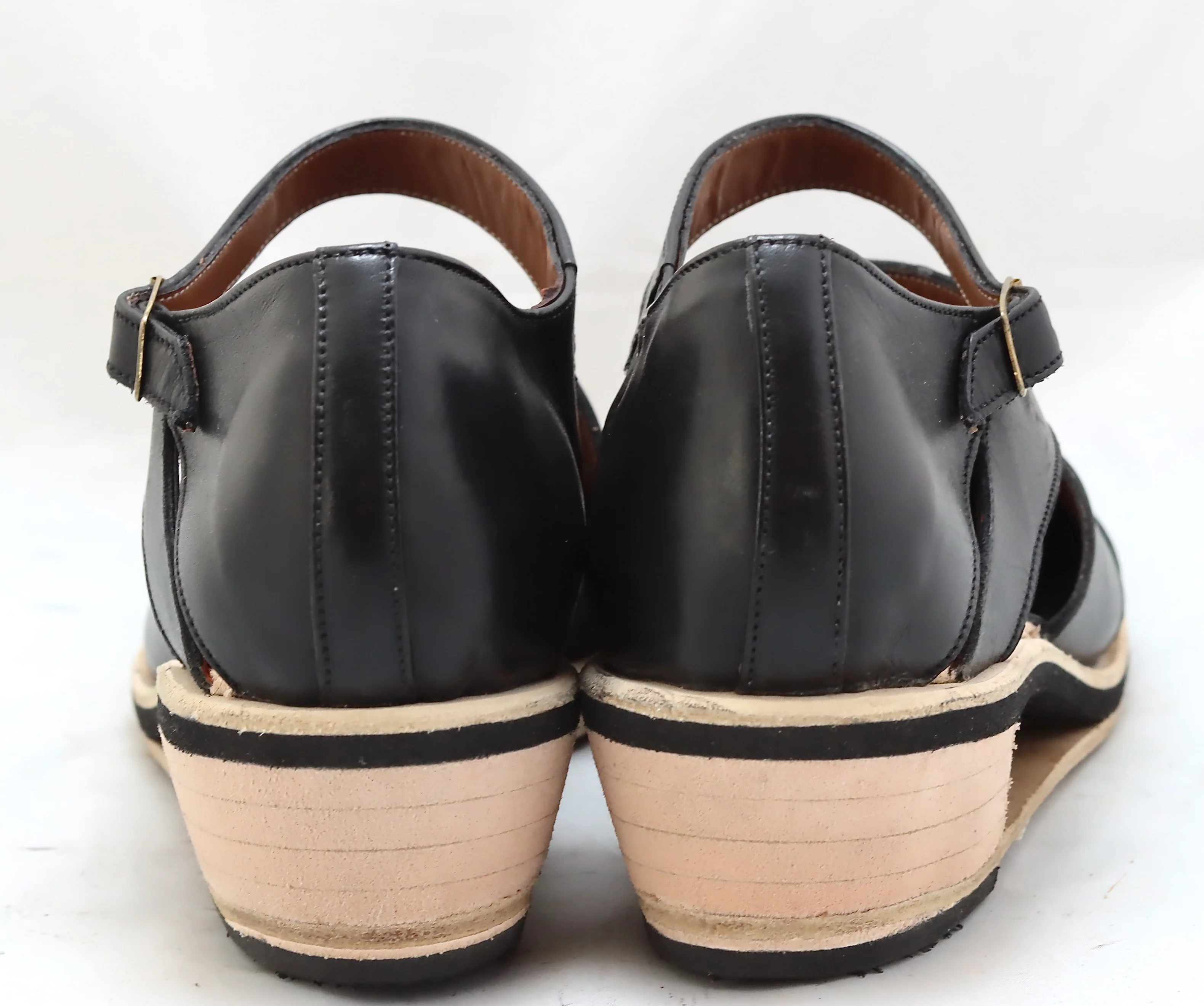 Zig zag shoe | black calf - Image 4