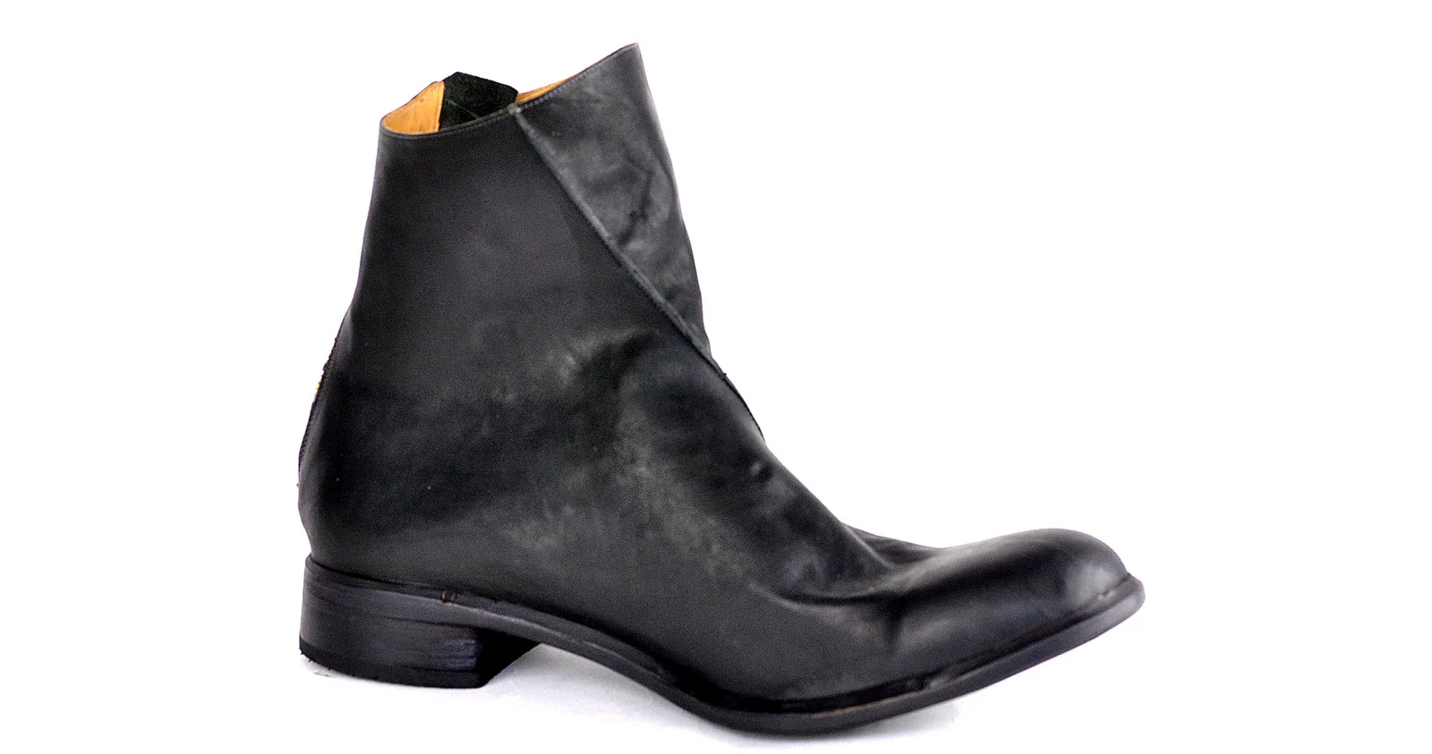 Zip Back Boot | Black - Image 5