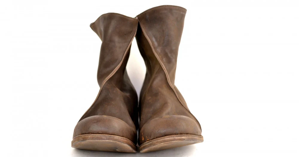 Zip Back Boot  |  Choc - Image 5