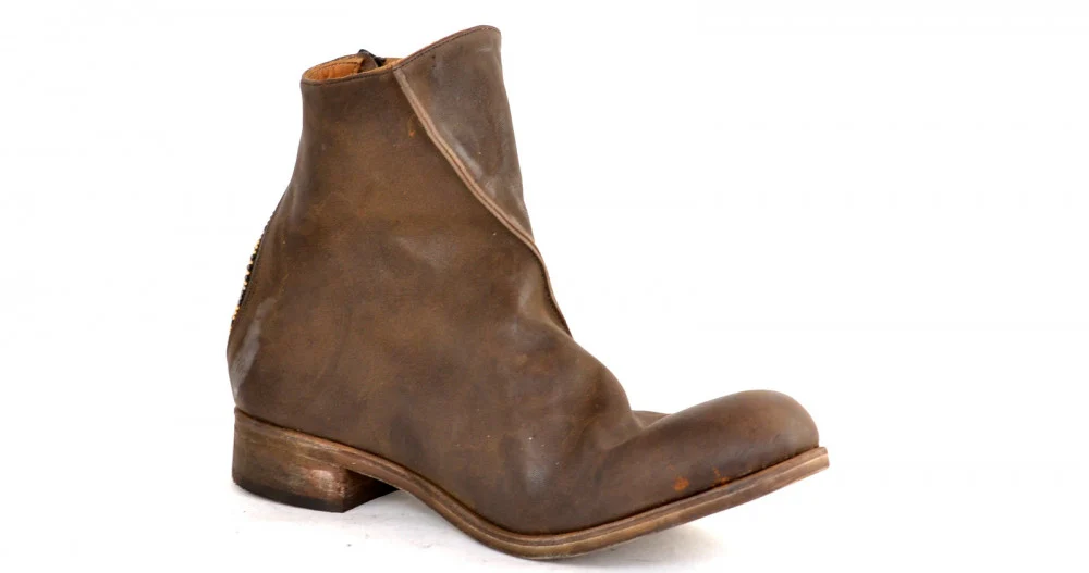 Zip Back Boot  |  Choc - Image 6