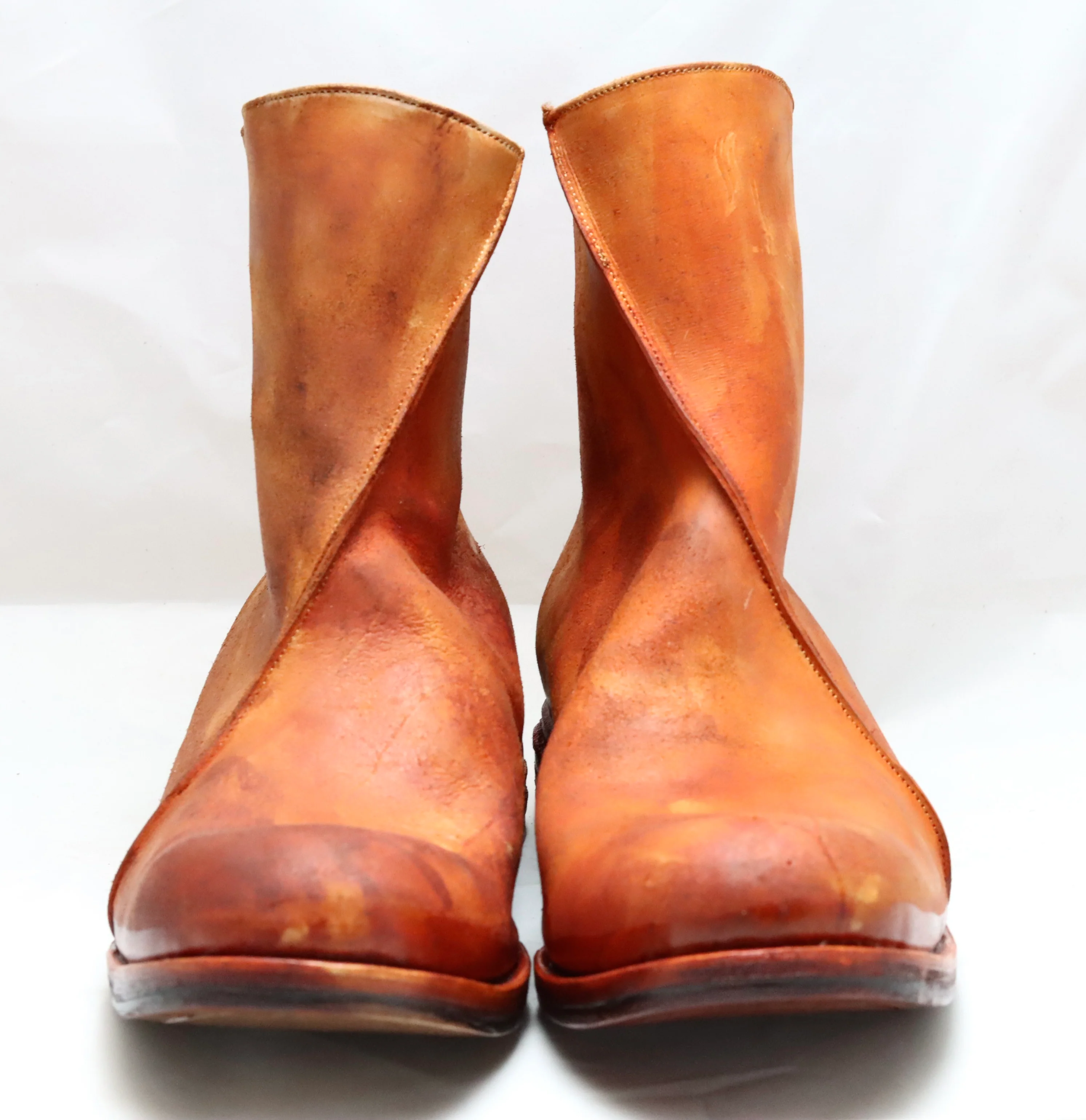 Zip Back Boot | Cognac cordovan - Image 3