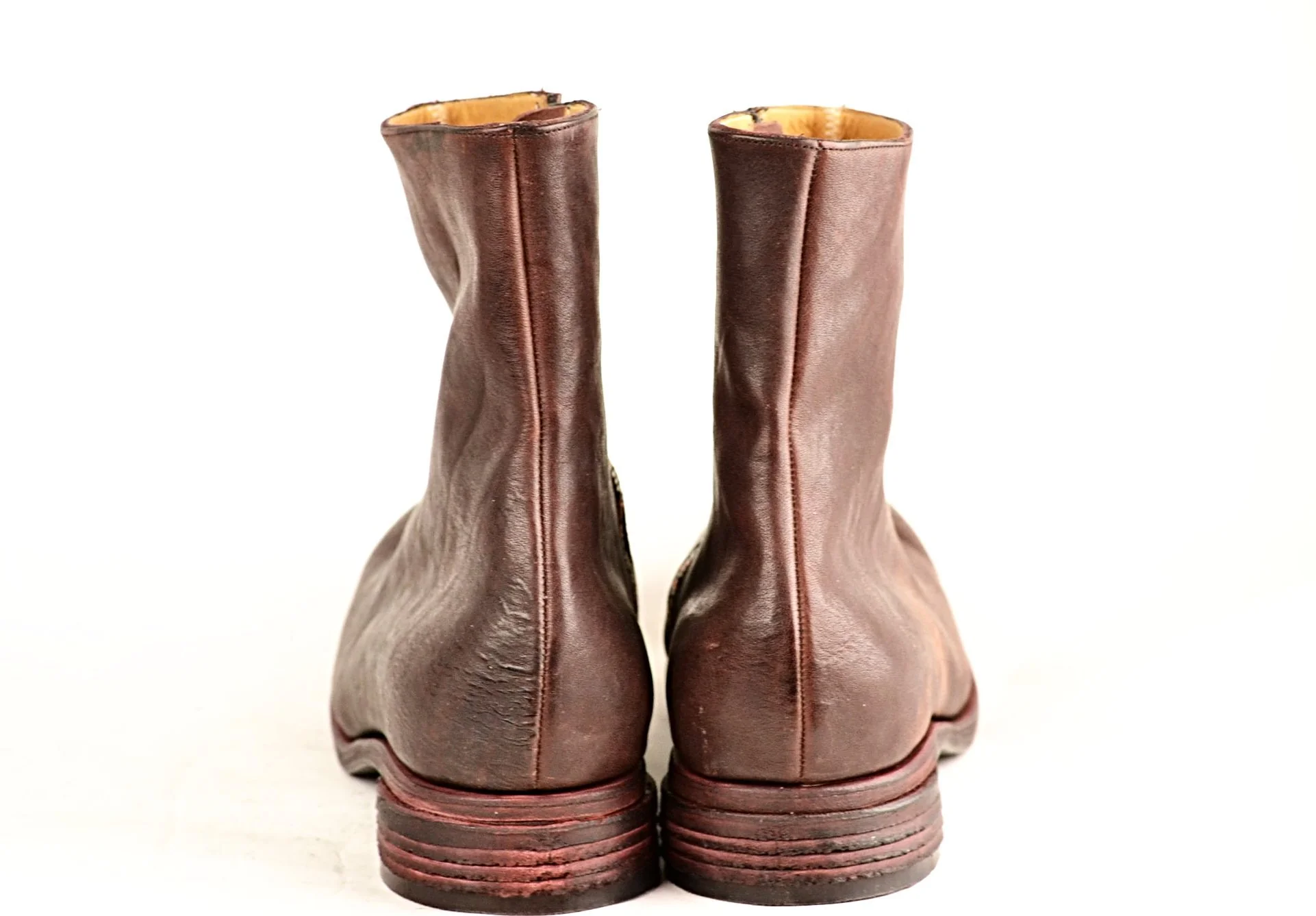 Zip Sided Boot  |  Burgundy Mustang - Image 5