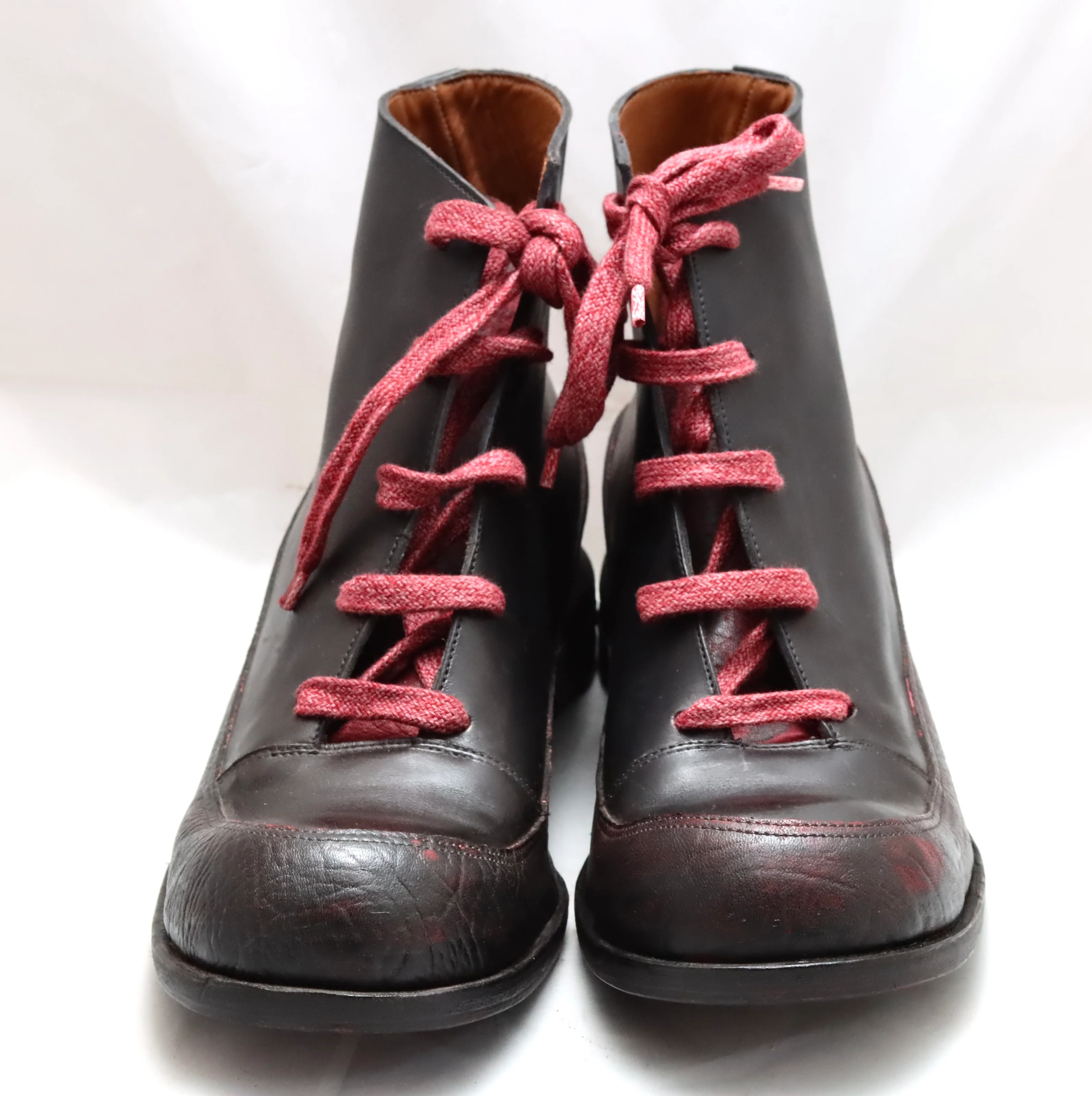 Sneaker boot | Black Yak and calf | wide fit | Round toe - Image 3