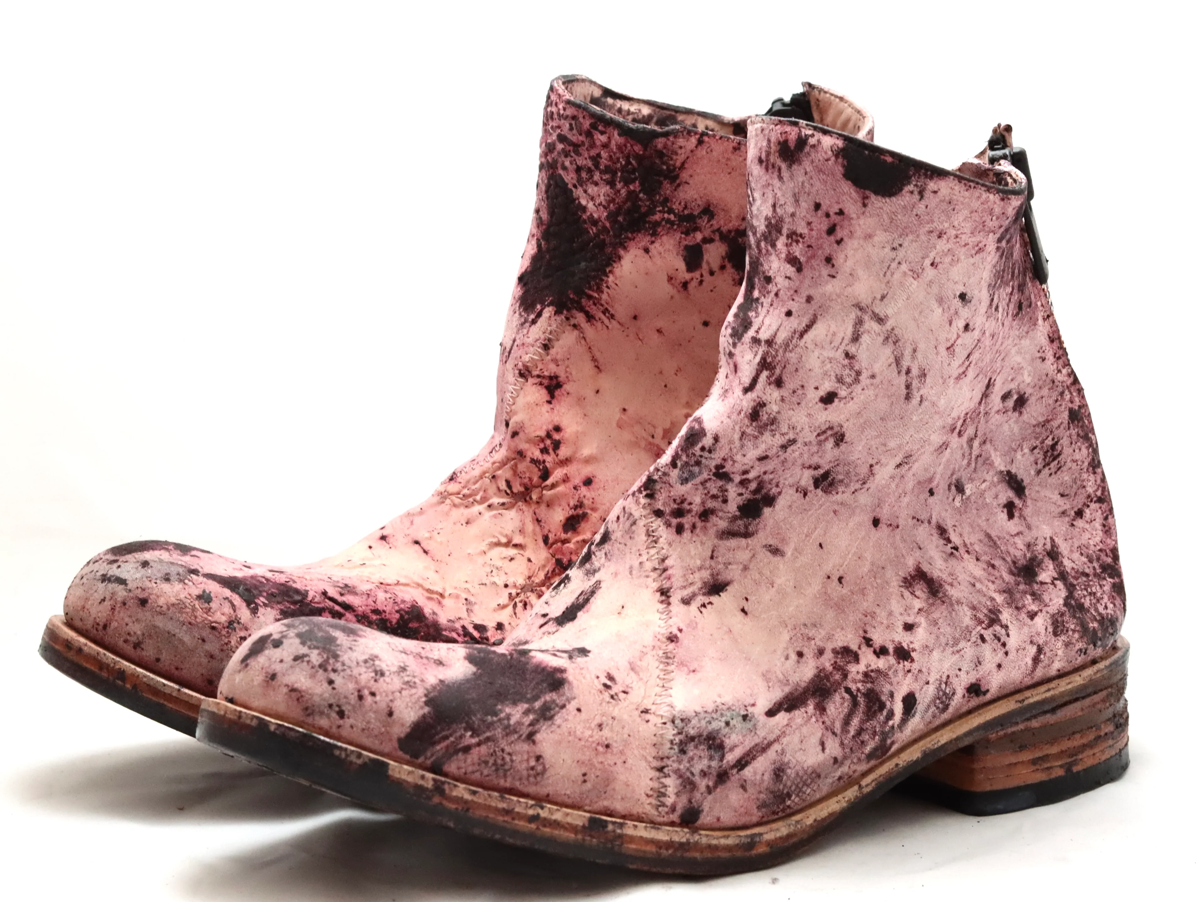 Zip back Boot  | pale rose overdye | culatta - Image 2