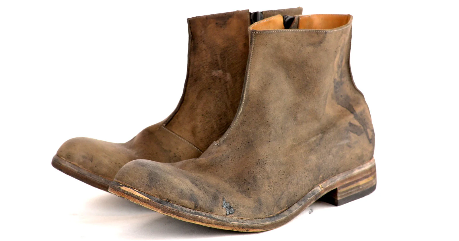 Zip Sided Boot  |  Washed grigio - Image 2