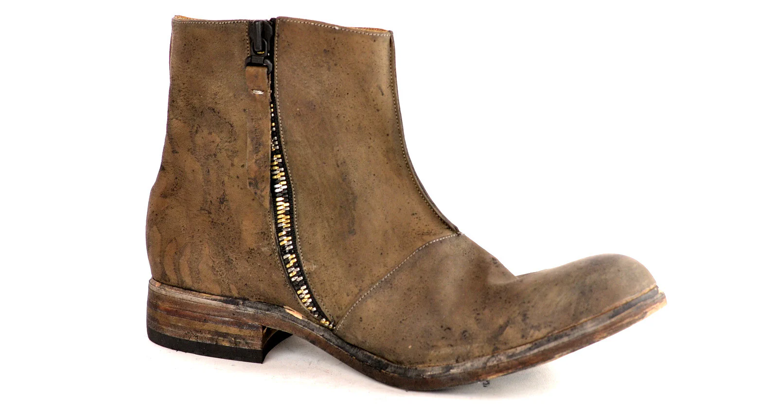 Zip Sided Boot  |  Washed grigio - Image 5