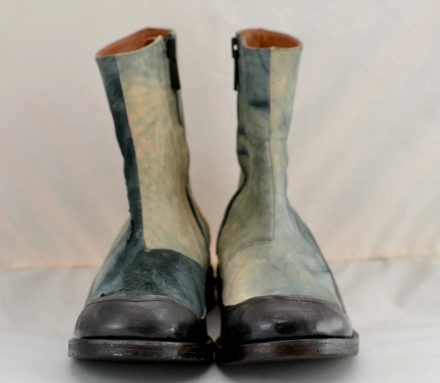 Zip Sided sneaker Boot  | Black and rev | Cordovan - Image 6